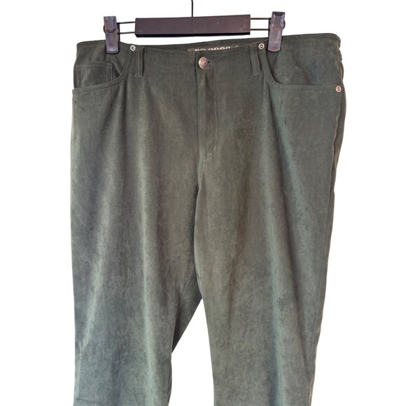 2/$30 Periscope Size 13 PS-3983 Green Pants Polyester/Spandex - Picture 5 of 12